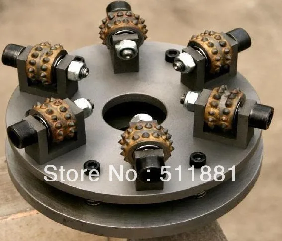 10 plaques de marteau-douille NCCTEC, roue en alliage de 250mm, disque pour marbre inapproprié martelé, 6 mèches