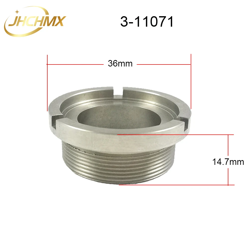 Jhchmx น็อตยึดชิ้นส่วนเลเซอร์คุณภาพสูง3-11071สำหรับเครื่องตัดเลเซอร์แบบ Bystronic
