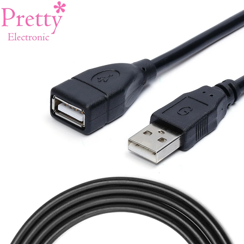 

USB 2.0 Male to Female USB Cable 1.5m 3m 5m Extender Cord Wire Super Speed Data Sync Extension Cable For PC Laptop Keyboard