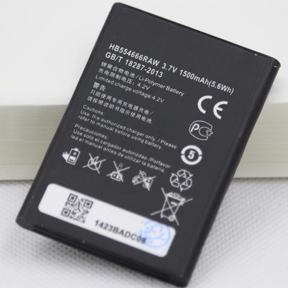 For Huawei Battery 1500mAh HB554666RAW Battery Replacement for Huawei E5375 E5330 E5336 E5372 EC5377 smartphone Battery