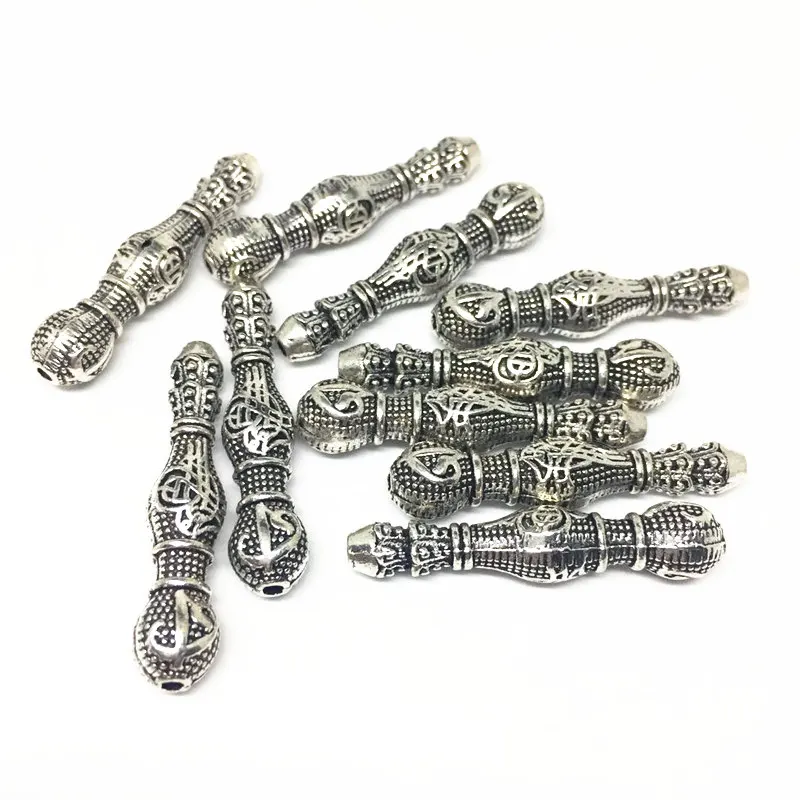 2018 New Arrival Muslim Rosary Imam 10pcs/lot Alloy Materials Imam for Prayer Beads Making DIY Connector Free Shipping