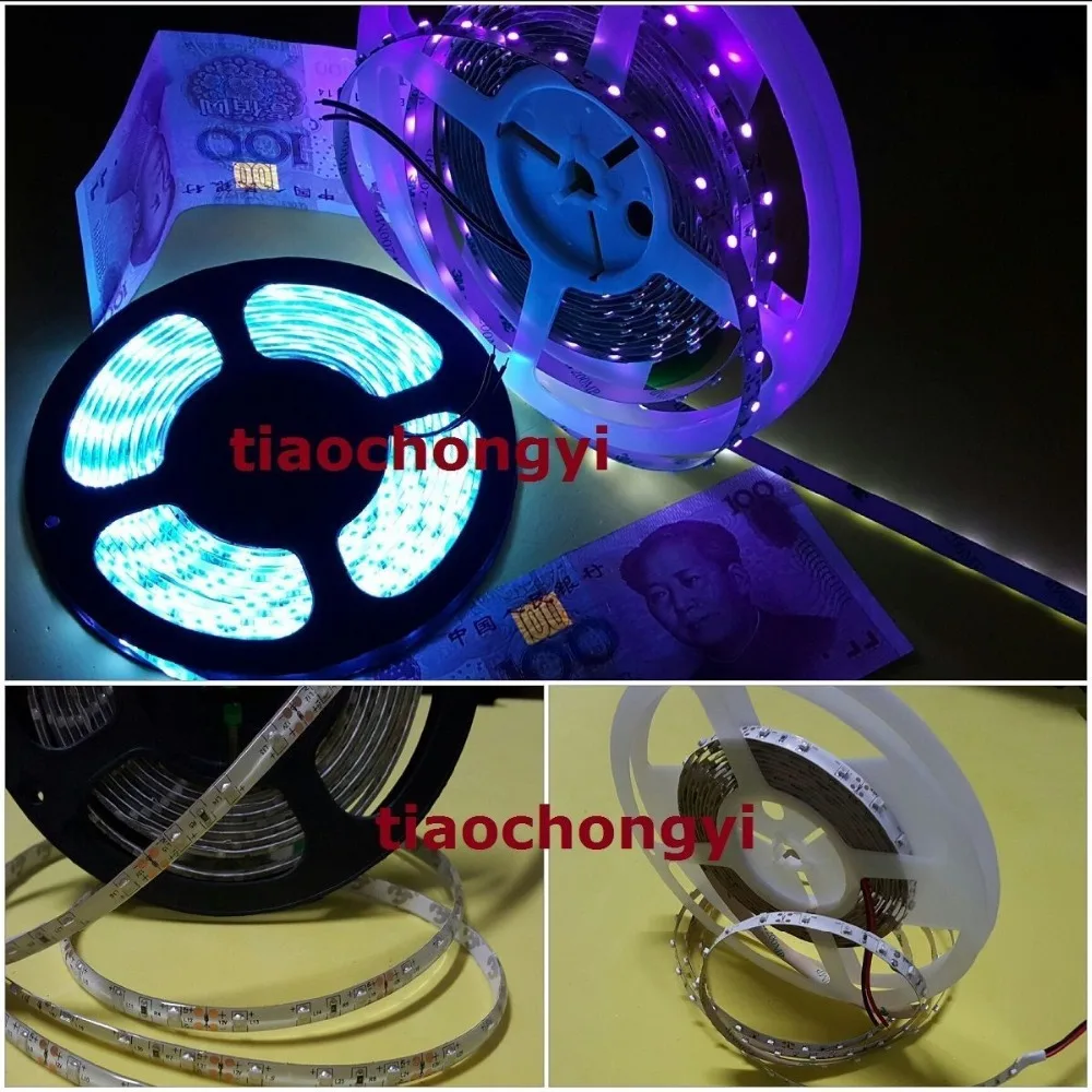 

DC12V 3528/5050 UV Ultraviolet purple waterproof 60led/m Strip light lamps