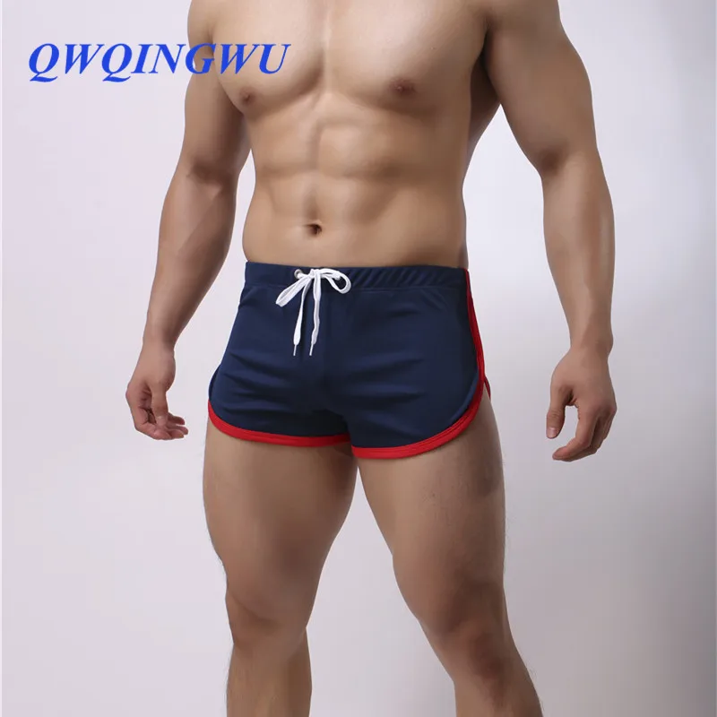 Novo shorts casuais dos homens sexy seta boxers casual calcinha de fitness masculino marca homem cuecas shorts casuais praia quente curto boxers