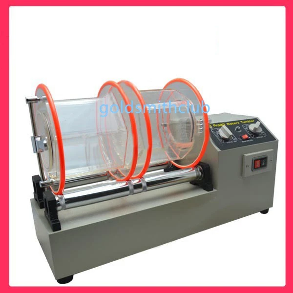 Rotary Tumbler For Jewelry, Polishing machine, Big capacity 11kg , Varible Speed