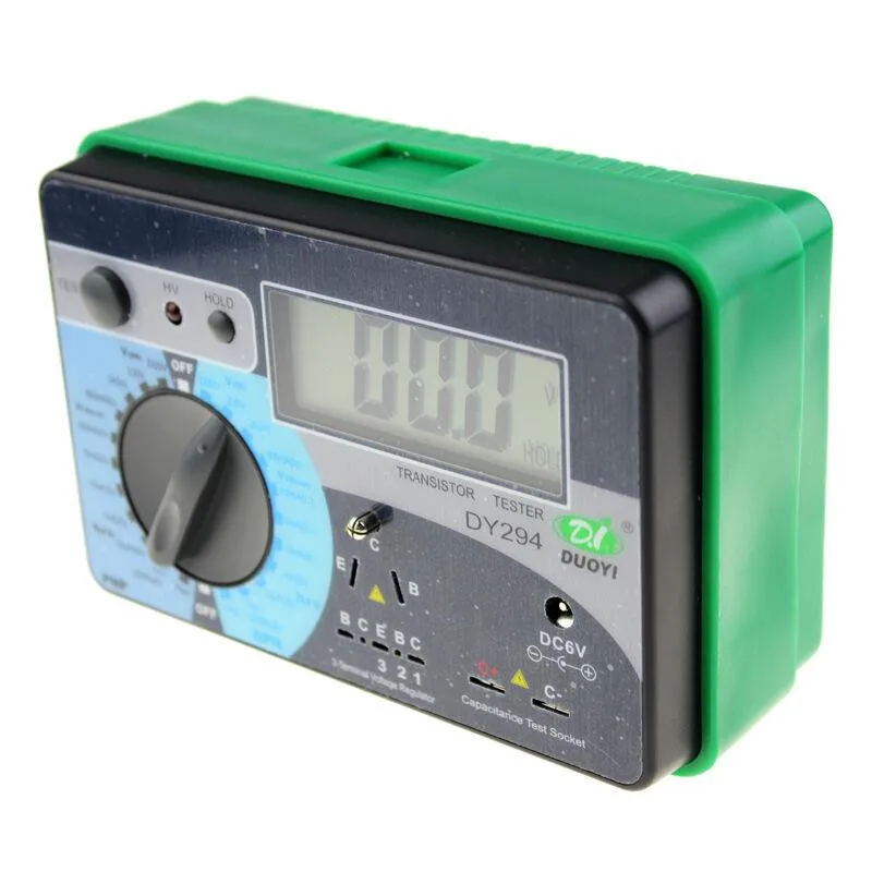 1pc DUOYI DY294 Digital Transistor DC parameter tester Transistor Semiconductor Parameter Tester Meter