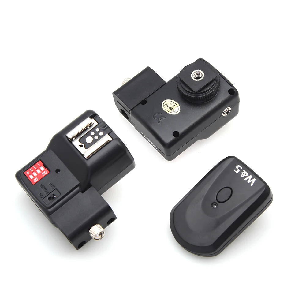 16 kênh Wireless/Radio Flash Kích Hoạt + Umbrella Chủ + 2 Receivers Cho Canon Nikon DSLR Máy Ảnh Đồng Bộ Đèn Flash