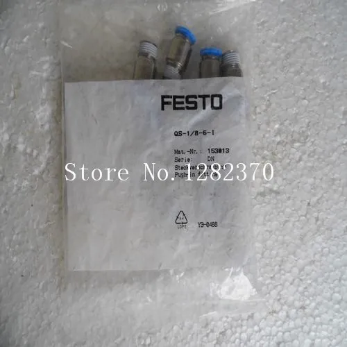 

[SA] New original authentic special sales FESTO gas fitting QS-1 / 8-6-I stock 153013 --20pcs/lot