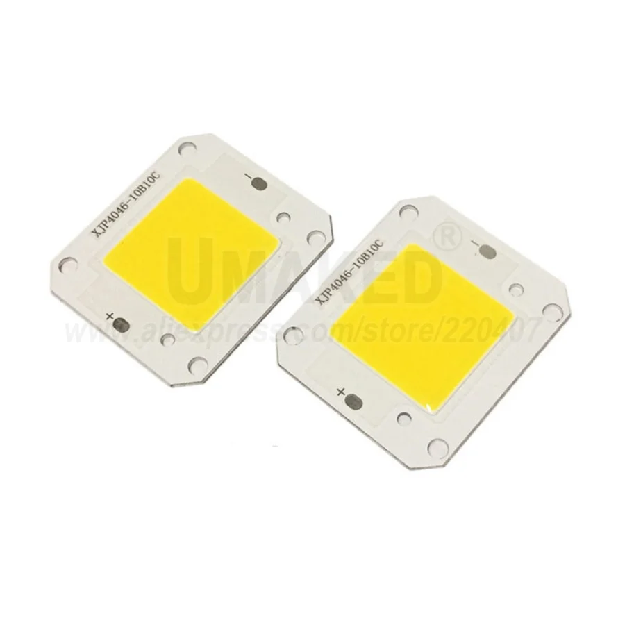 1 قطعة عالية الطاقة LED رقاقة COB أضواء DC12V DC32V ضوء الخرز الأبيض الدافئ الأبيض البارد الأبيض الطيف الكامل 3000 كيلو-30000 كيلو لمبة مصباح