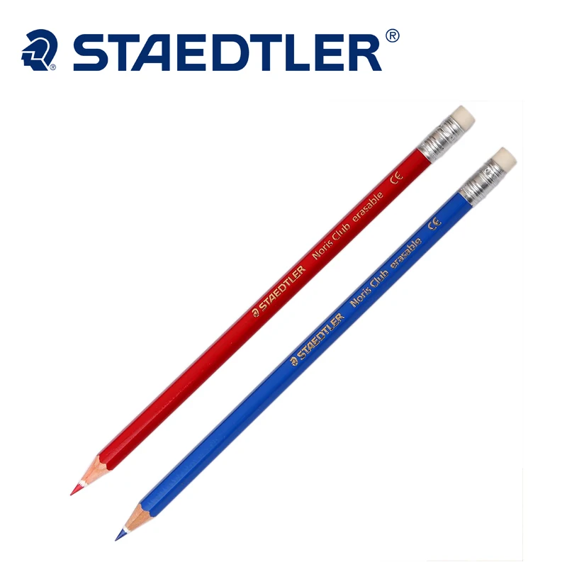 

STAEDTLER 14450 деревянные цветные синие карандаши стираемый карандаш 12 шт./кор.