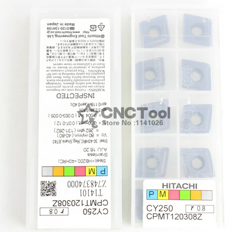 

CPMT120308Z CY250, HITACHI carbide tip Lathe, Insert the lather, boring bar, CNC tool, machine, Factory outlets