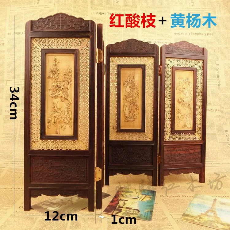 Kylin rosewood handicraft imitation of Ming and Qing Dynasties classical furniture rosewood miniature miniature models of large