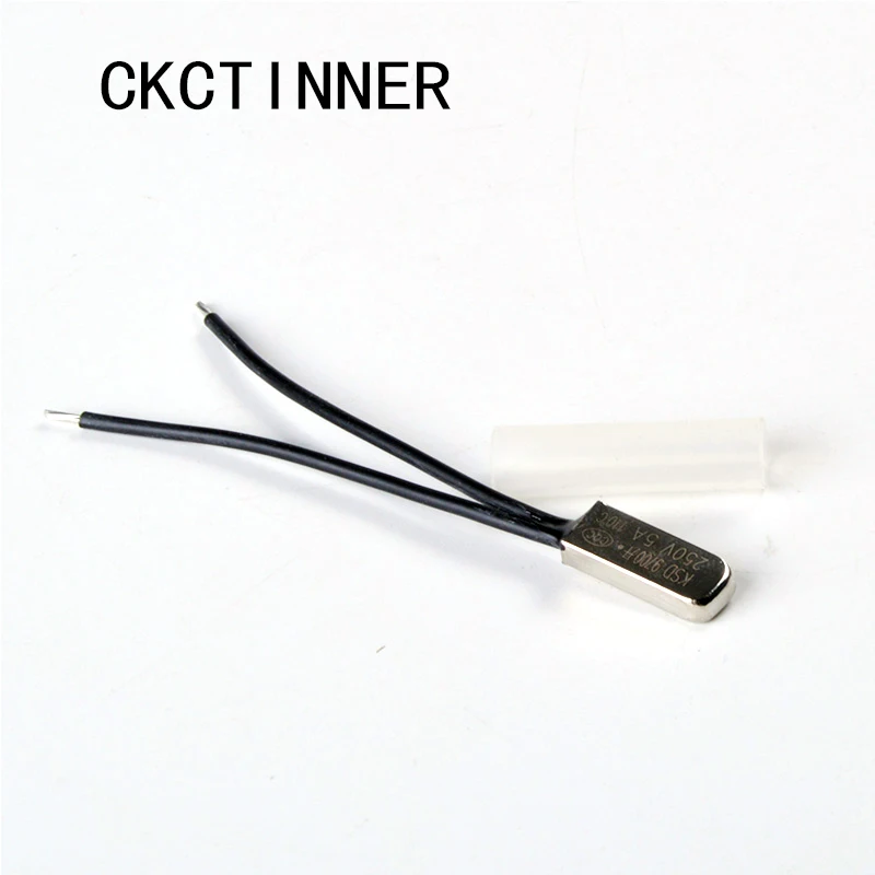 1pcs KSD9700 250V 5A Normally closed Bimetal disc temperature switch N / C thermal thermostat Protector 15~ 130 degrees