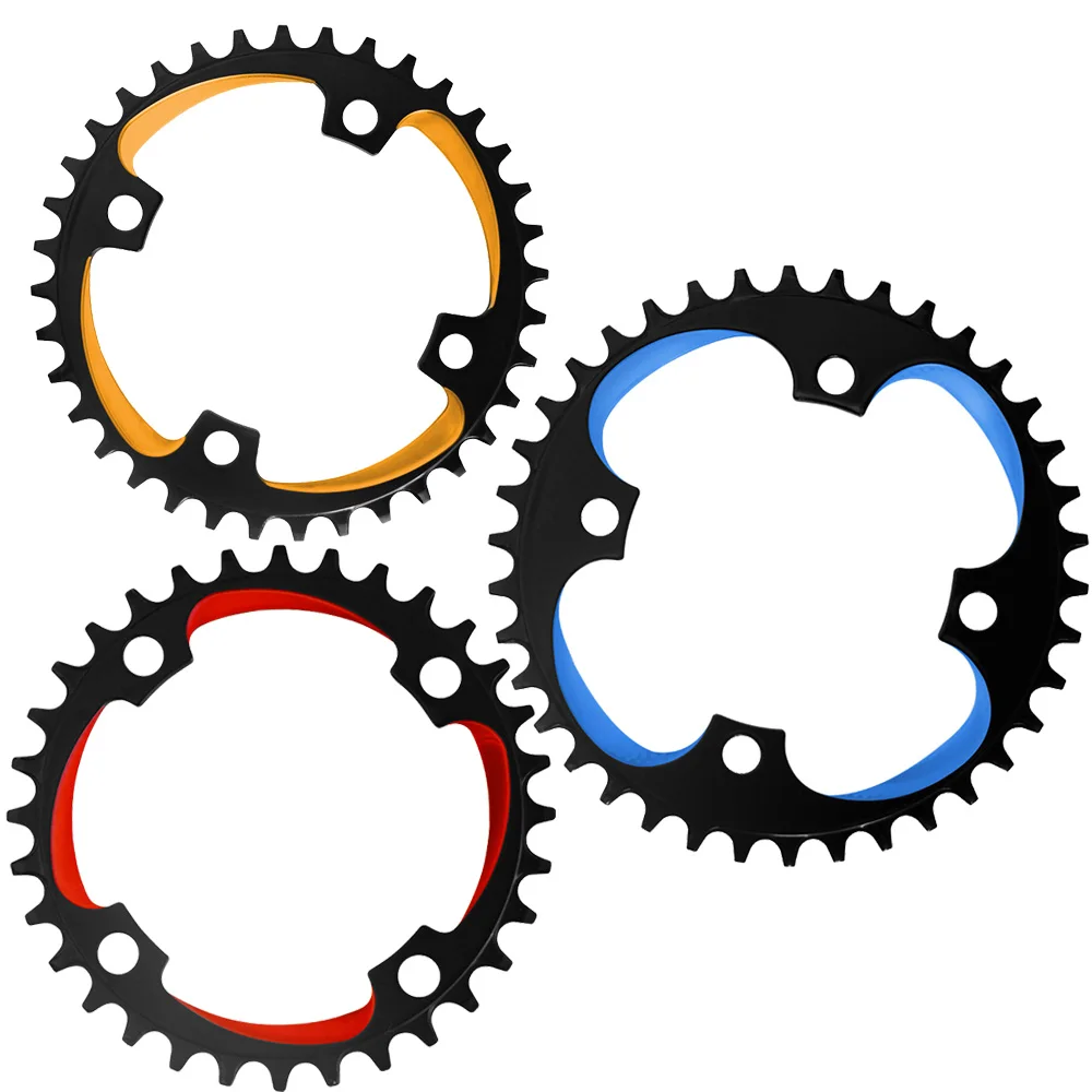 73/104BCD 32T 34T 36T 38T Mountain Bike Chain wheel Teeth Hollow One Tooth Plate Single Speed Bicycle Tooth Bike Chainring