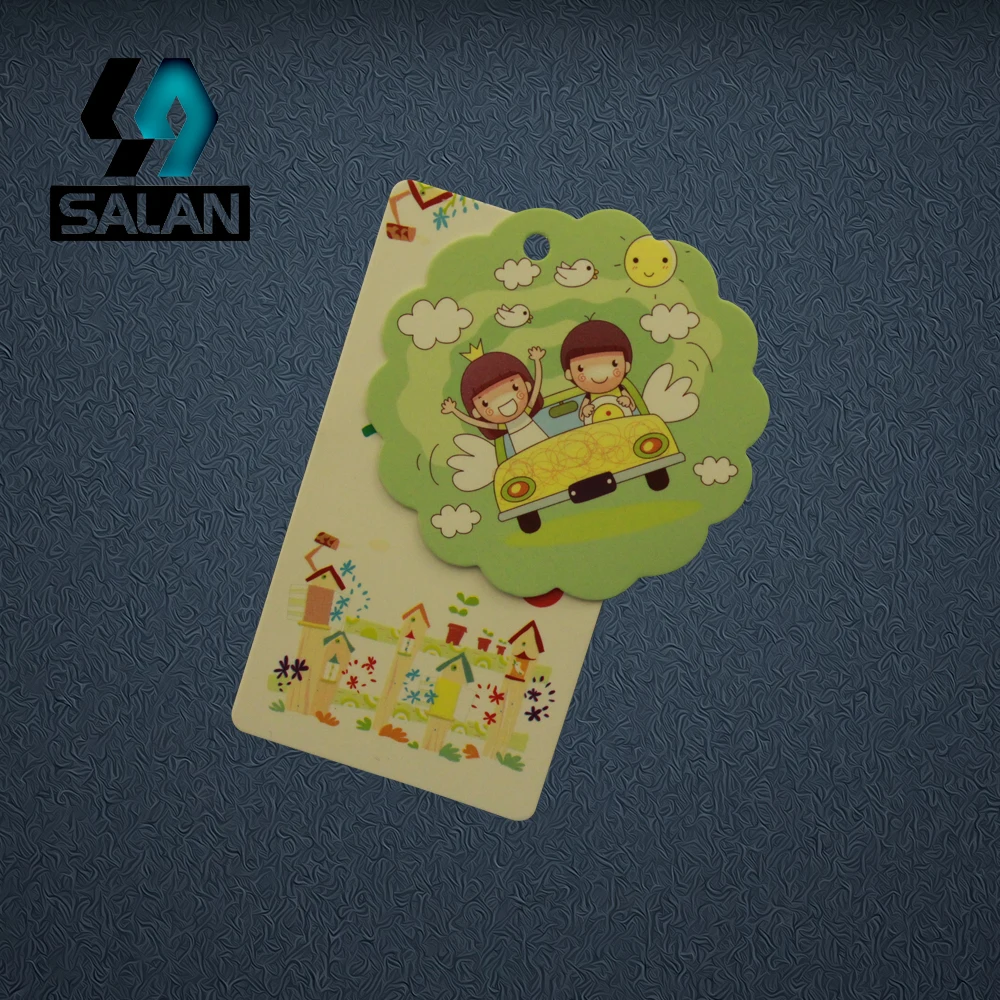 

Customized garment tags clothing labels with logo print hang tags laminating swing tags 350g/700g black paper GT023