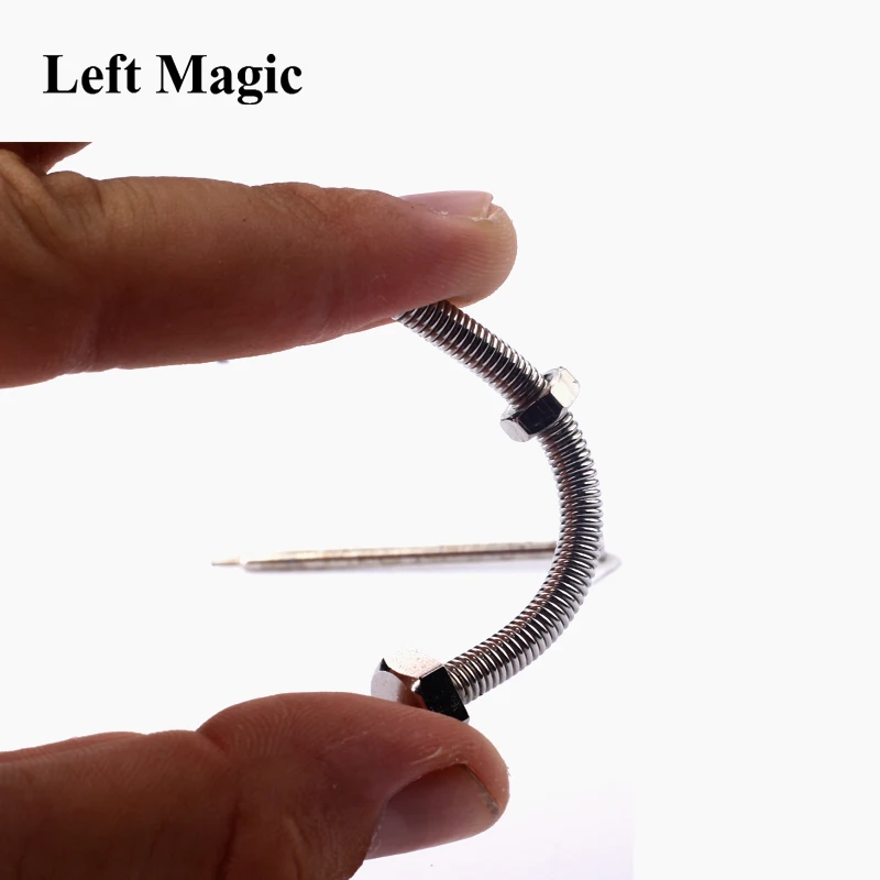 Strong Man Bending Screw Magic Tricks Close Up Street Magic Props Mentalism Professional For Magician Stage Magic Magic Toy 8041