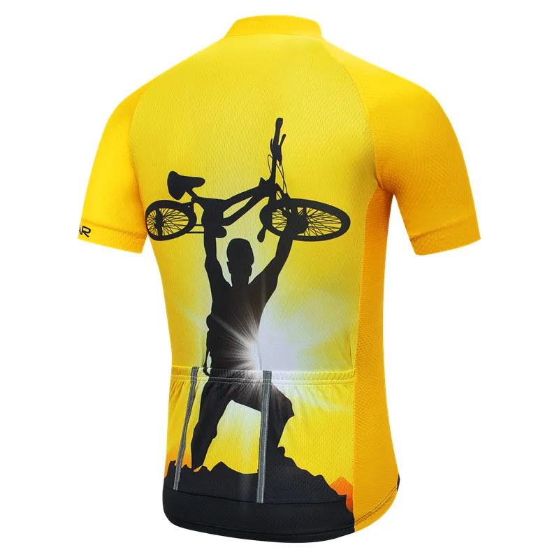 Weimostar Summer Riding Cycling Jersey Shirt Men Pro Team Mountain Bike Clothing Maillot Ciclismo Quick Dry MTB Bicycle Jersey