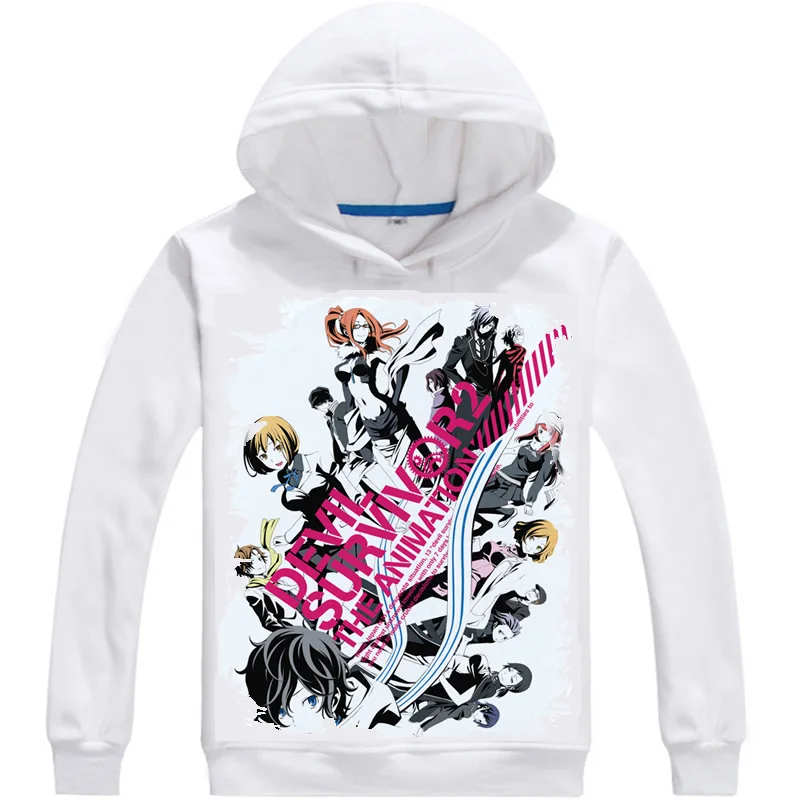 Coolprint Anime Hoodies Persona 3D Hoodies Multi-style Long Sleeve Hooded Shin Megami Tensei Devil Survivor Cosplay Sweatshirts