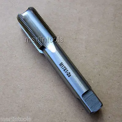 

17mm x 1 Metric HSS Right hand Tap M17 x 1.0mm Pitch