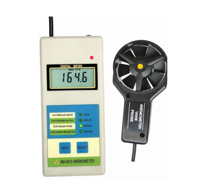 

Digital Anemometer Wind Speed Meter Wind speed: 0.4~30.0m/s