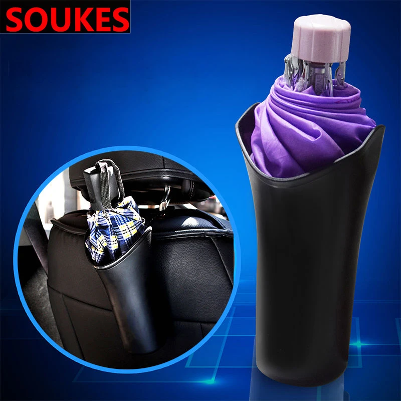 Car Umbrella Water Cup Storage Bucket For Alfa Romeo 159 Kia Ceed Rio Cerato Sportage Subaru Foreste Impreza Saab