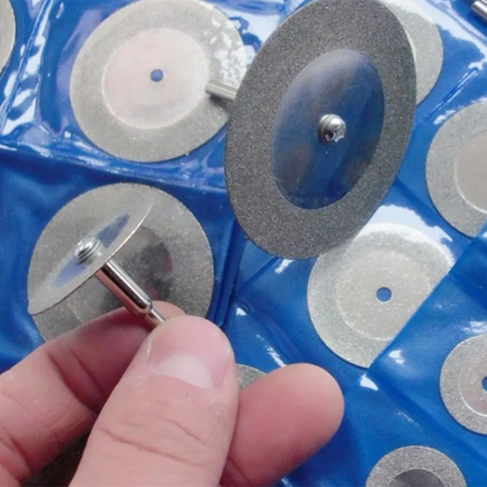 Discos de Rueda de corte con revestimiento de diamante, herramientas rotativas eléctricas de sierra Circular, 16mm, 0,6 pulgadas, gran oferta, 3 juegos/lote