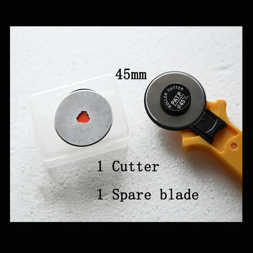 28mm/45mm Rotary Cutter Lama di Taglio Mat Kit Leathercraft Strumento