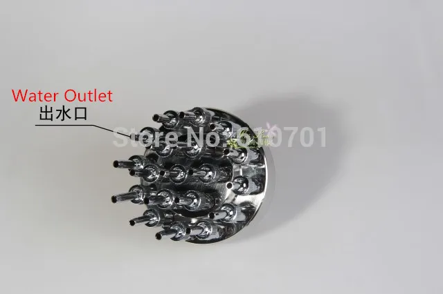 

304 Stainless Steel Adjustable 1 1/2" DN40 Three Layer Flowers Spray Sprinkler Style Stylet Interlobule Pool Fountain Nozzle