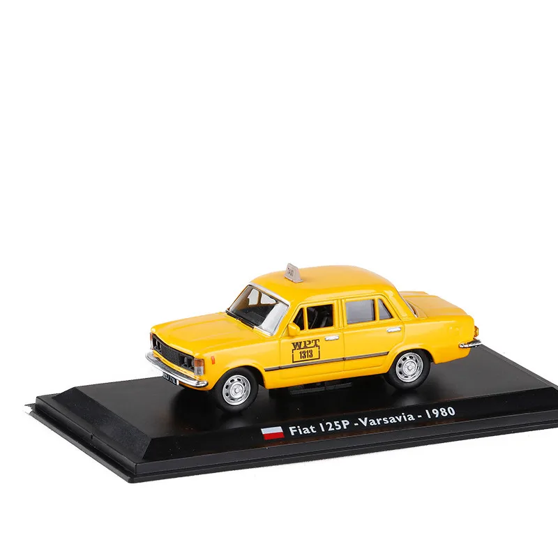 

Exquisite original 1:43 Fiat I25P taxi alloy model,simulation die-casting car model,collection and gift decoration,free shipping