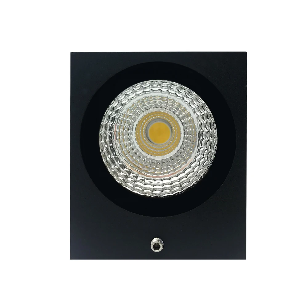 Square Led Wall Lamp 6W Wall Sconces Indoor Stair Light Fixture Bedroom Bedside Living Room Home Hallway Loft Up Down Lampada