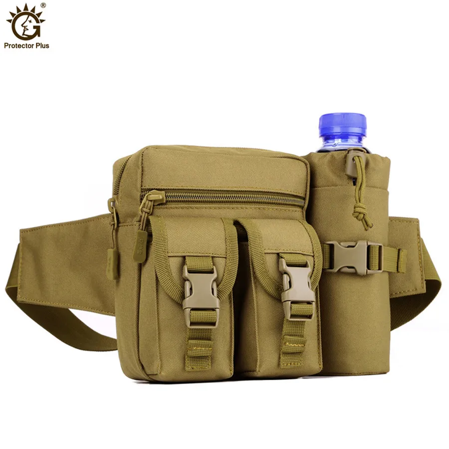 Riñonera táctica MOLLE militar con eslinga para exterior y caza