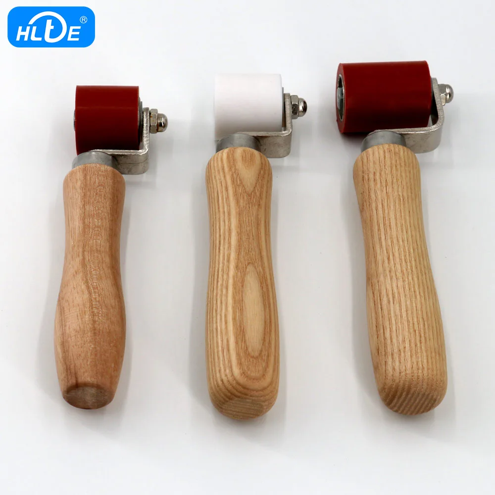Uso resistente ad alta temperatura del rullo di pressione del Silicone del cuscinetto di 30mm con il saldatore di plastica della pistola di calore della pistola ad aria calda per saldatura del PVC