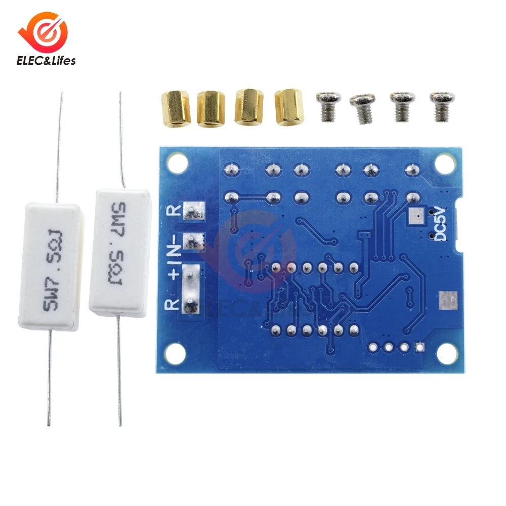 Tester di capacità della batteria al piombo DC 12V LED digitale 18650 Misuratore di scarica della capacità di resistenza del test di alimentazione della batteria al litio
