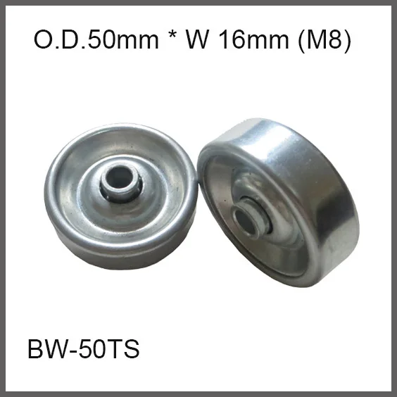 roda transportadora de aco com rolamentos para eixo de mm carroceria de metal o d 01