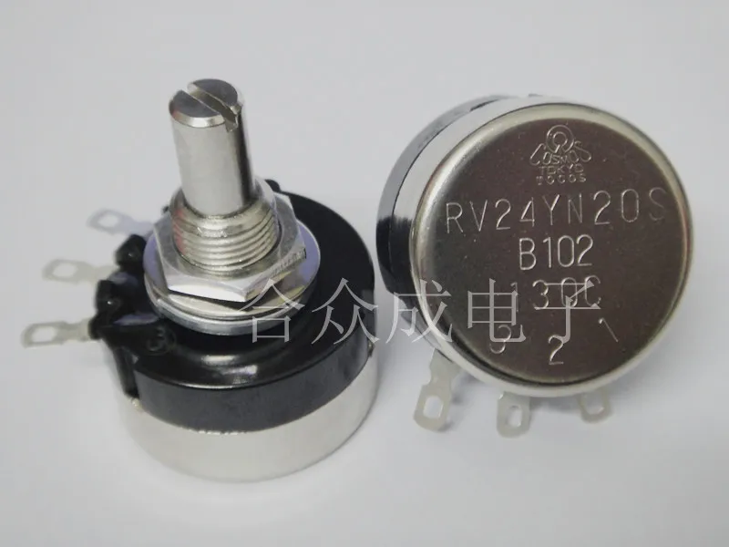 

TOCOS single-turn potentiometer RV24YN20S 1K 2K 5K 10K 20K 50K governor Genuine potentiometer switch