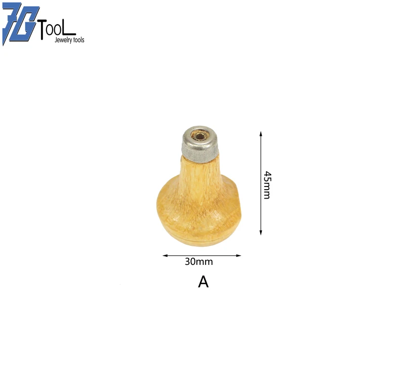 7gtool Strumento per banchi per incisione per gioiellieri con manico a forma di pera in legno