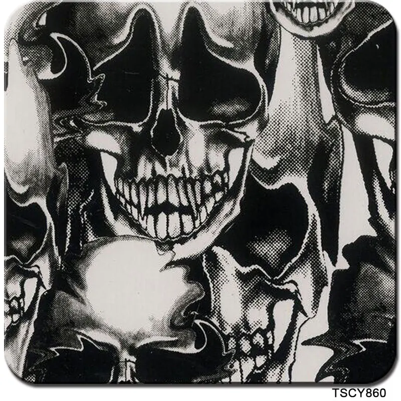 

TSCY860 1M*10M Big Skull Pattern Hydrographic Film Width Water Transfer Printing Films