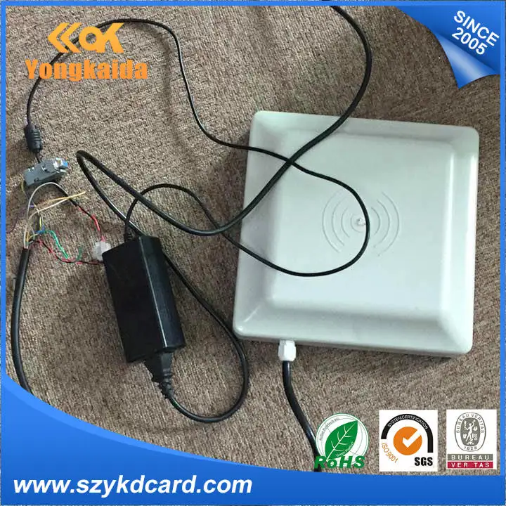 RS232 5M long distance read range RS232/RS485 8dbi 902-928MHZ rfid UHF reader