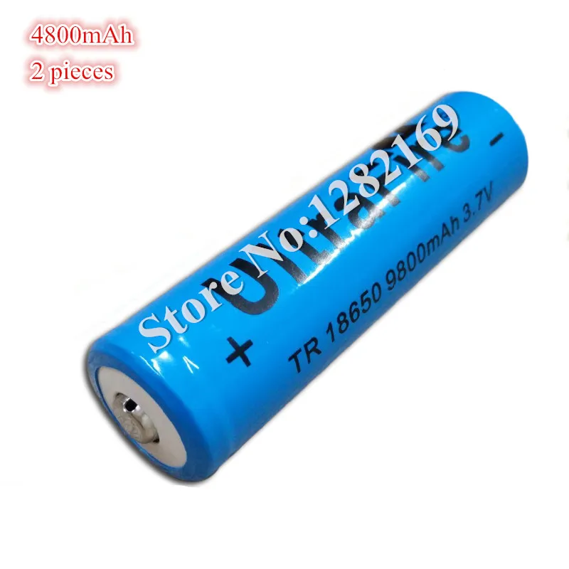 2 pieces/lot 18650 3.7 V 4800 mAh 18650 Lithium Rechargeable Robot Vacuum cleaner Battery DIY For ilife irobot Robotic Sweeper