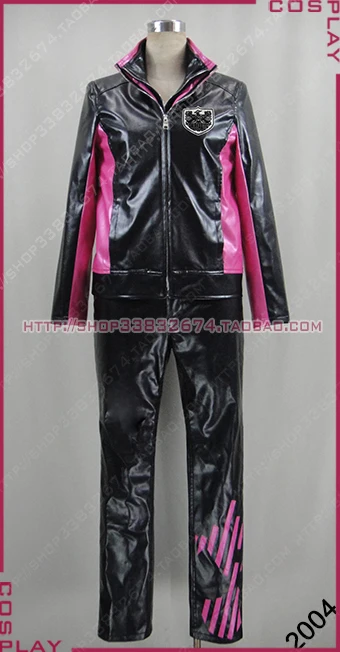 Decade 1 Black Male Leather Set Cosplay Costume 11