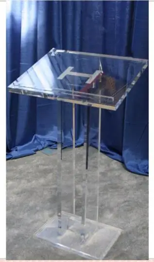 

Contemporary Acrylic Lectern Acrylic Church Pulpit / High Quality Acrylic Church Podium