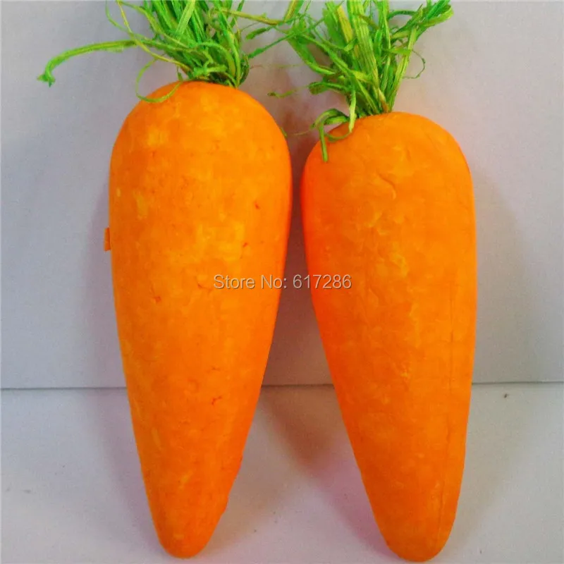 

240 pcs/lot,Easter foam carrots,orange color,Easter decoration,large size4*14cm,handmade DIY product for children