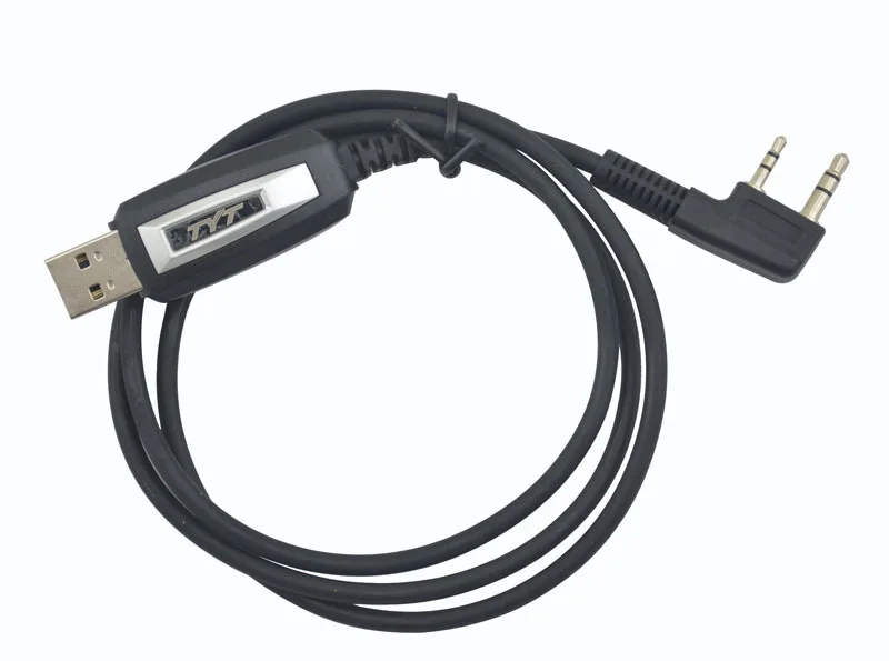 

USB PC Programming Cable w/ software CD Driver for TYT Tytera DMR Digital Portable Two-way Radio MD-380