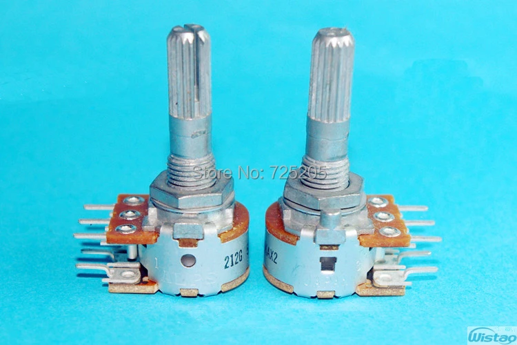 ALPS16 Type Volume Potentiometer Japanese original  Universal Rachis 100KA 50KA HIFI DIY Free Shipping