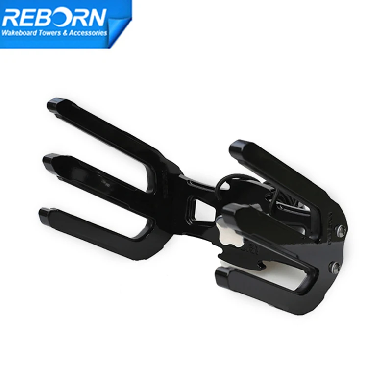 Reborn Pro2 Quick Release Wakeboard Rack, Glossy Black