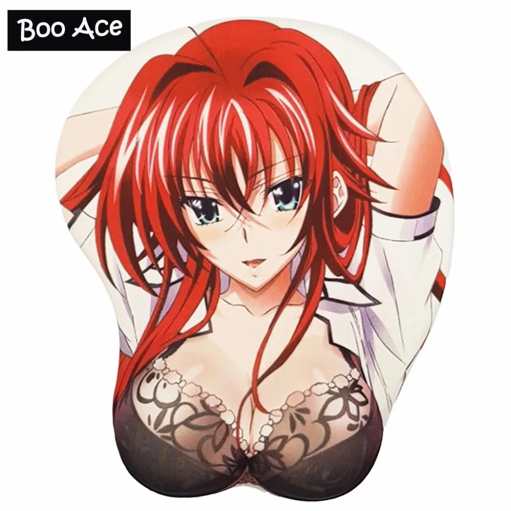 Sexy Big Soft Breast 3D Gaming Mouse Pad Wrist Rest H2.8cm