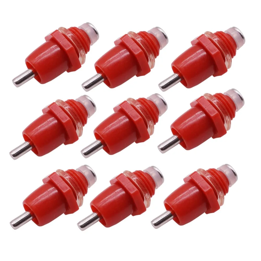 

500 Pcs Chicken Nipple Drinker Thread Diameter 10mm Stainless Steel And ABS Material PVC Water Pipe Knob Fixed Poultry Drinking