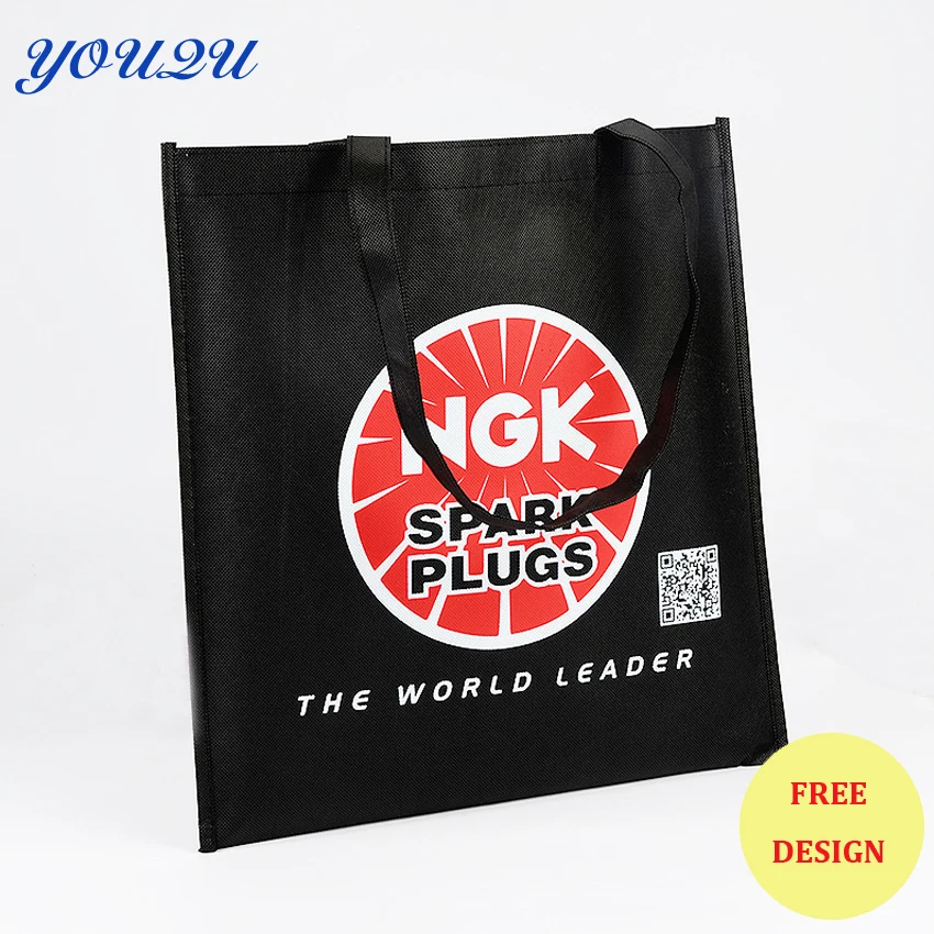 8 colors available non woven Shopping Tote bag Non Woven Polypropylene Grocery tote bag