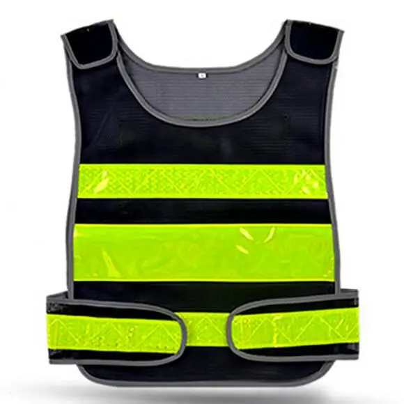 

Customizable Adjustable Safety Reflective Vest with Compony Logo Printing Waistcoat with Reflective Lattice Crystal Lattice