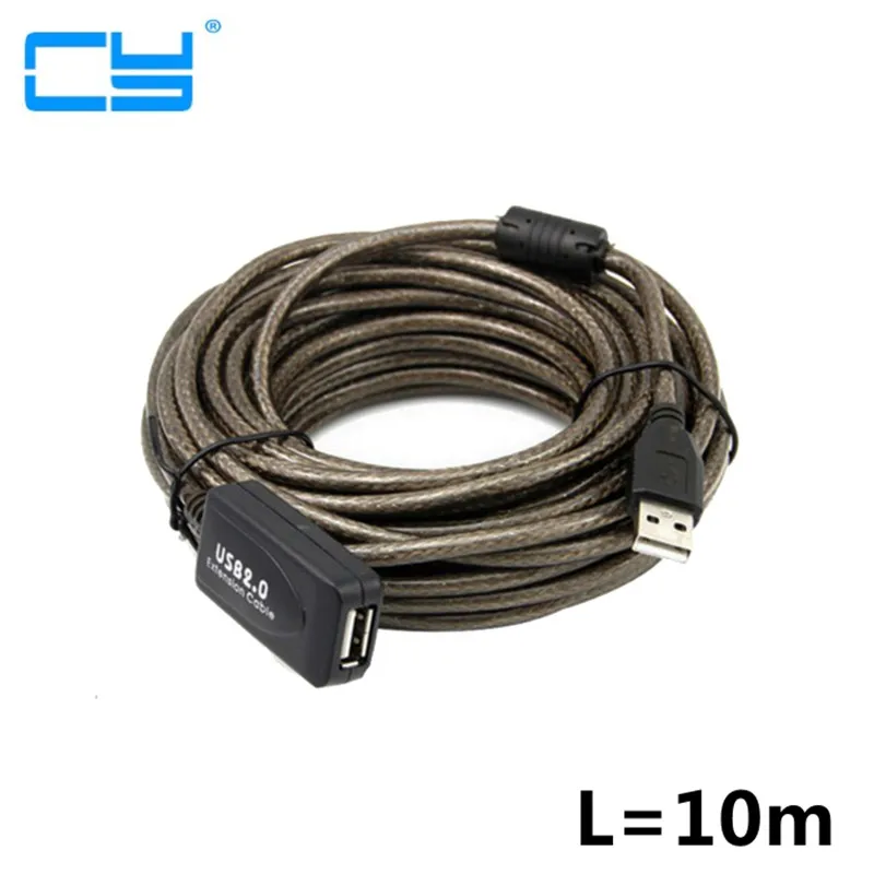 1 متر/3 متر/20 متر/15 متر/10 متر/5 متر USB2.0 ذكر إلى أنثى نشط مكرر تمديد موسع وصلة كابل متر/F
