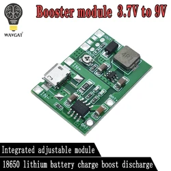 WAVGAT Lithium Li-ion 18650 3.7V 4.2V Battery Charger Board DC-DC Step Up Boost Module TP4056 DIY Kit Parts